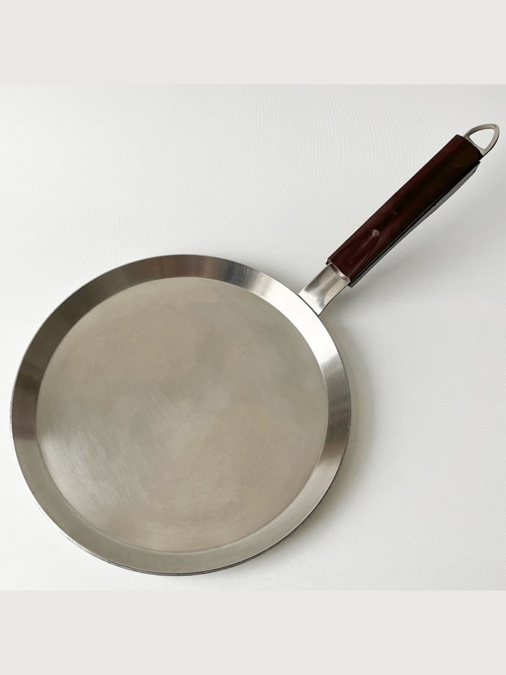Vintage Lagostina Thermoclad Tri-ply 18/10 Stainless Steel Crepe Fry Pan 9.5"